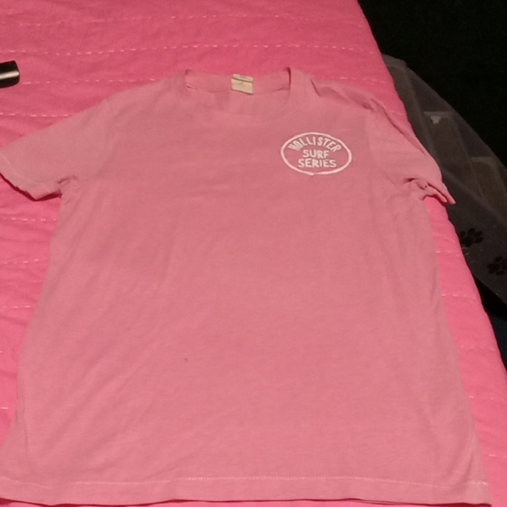 Hollister Pink Surf Series Tee